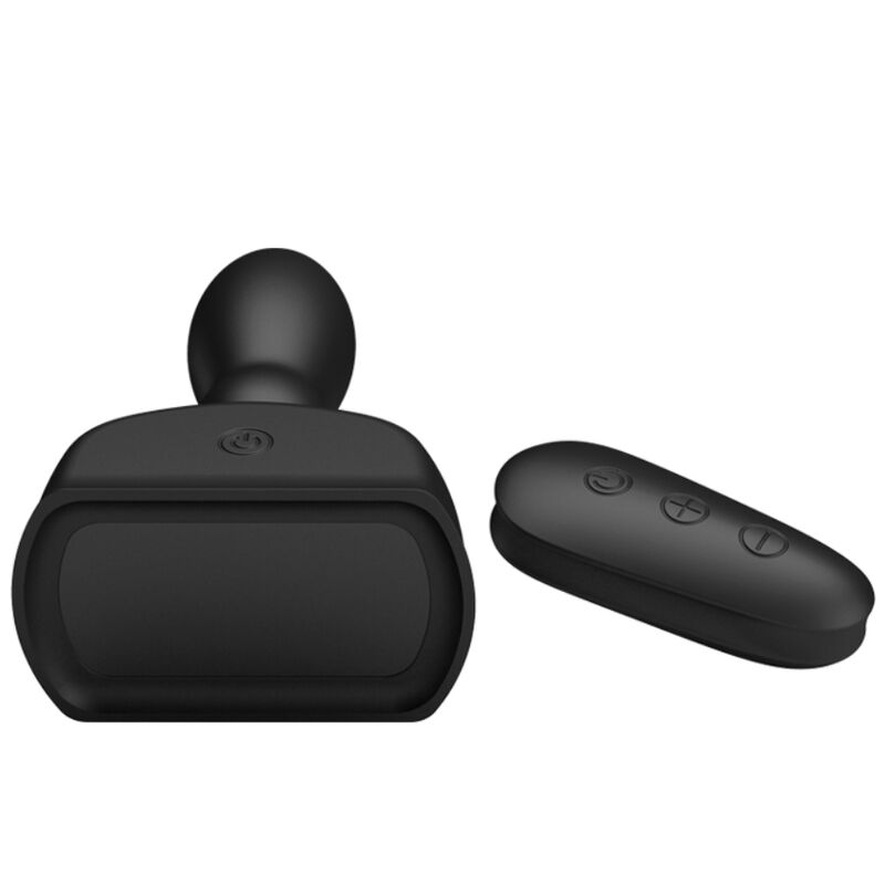 MR PLAY - BLACK INFLATABLE ANAL PLUG REMOTE CONTROL - Kink&Play