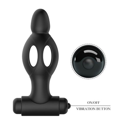MR PLAY - SILICONE ANAL PLUG WITH VIBRATION - Kink&Play
