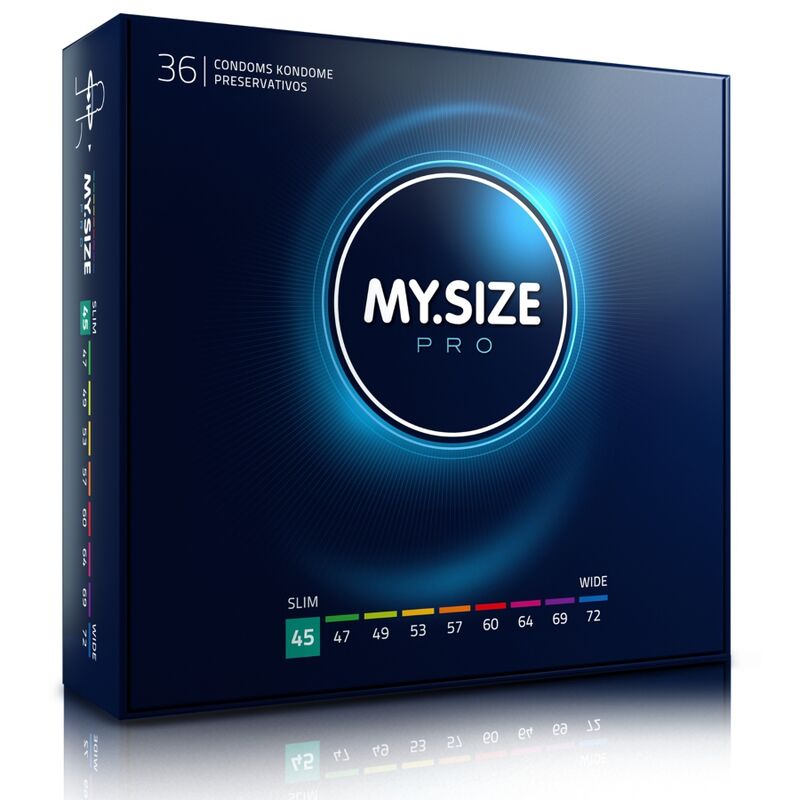 MY SIZE - PRO CONDOMS 45 MM 36 UNITS - Kink&Play