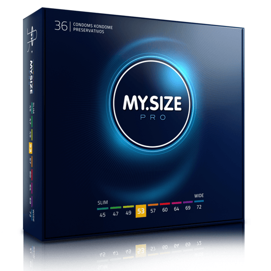 MY SIZE - PRO CONDOMS 53 MM 36 UNITS - Kink&Play
