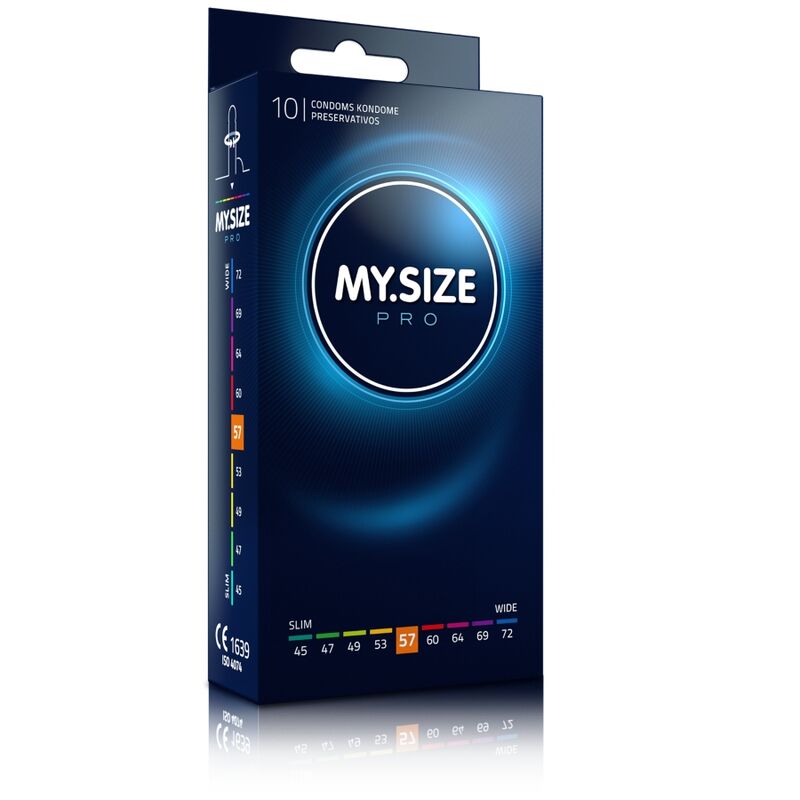 MY SIZE - PRO CONDOMS 57 MM 10 UNITS - Kink&Play