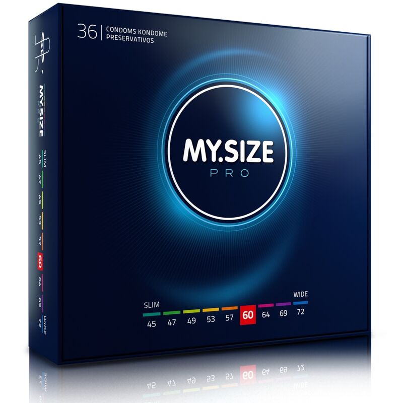 MY SIZE - PRO CONDOMS 60 MM 36 UNITS - Kink&Play