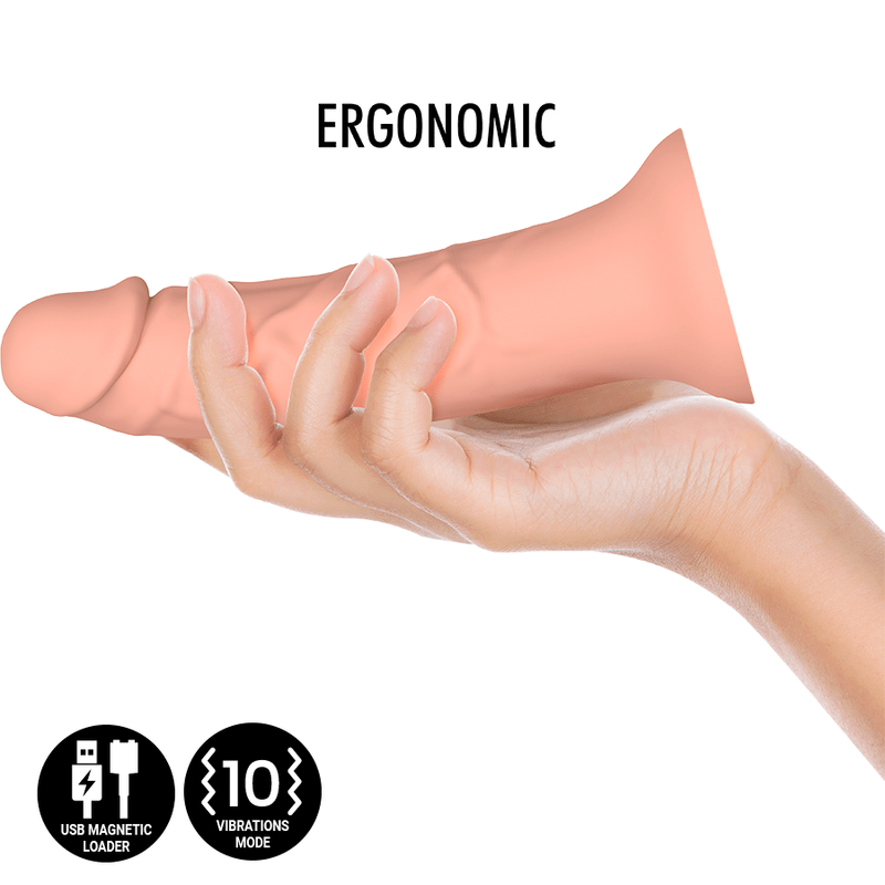 MYTHOLOGY - ASHER ORIGINAL DILDO M - VIBRATOR COMPATIBLE WITH WATCHME WIRELESS TECHNOLOGY - Kink&Play