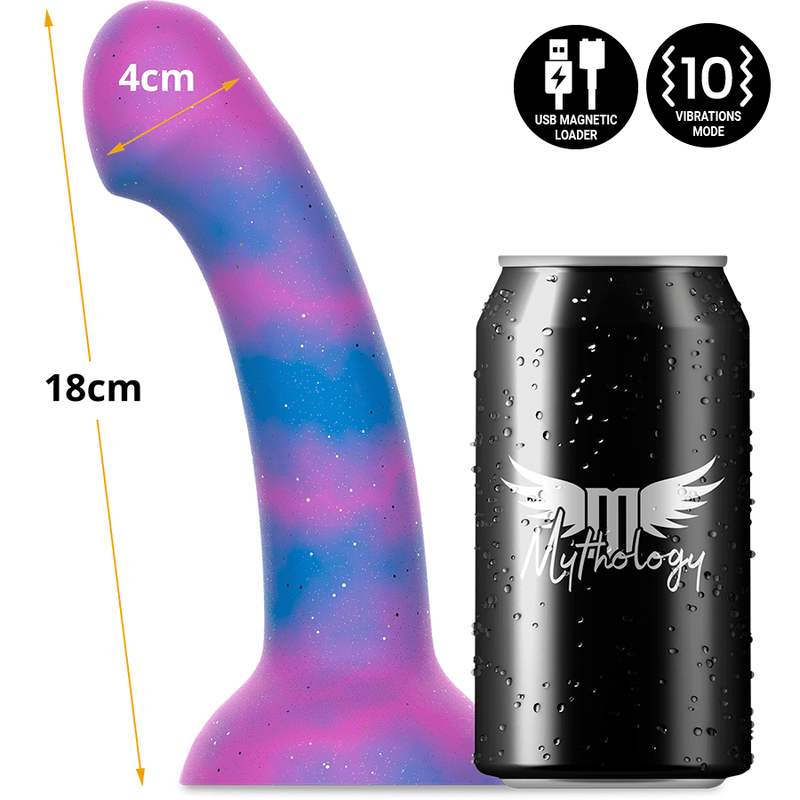 MYTHOLOGY - DION GALACTIC DILDO M - VIBRATOR WATCHME WIRELESS TECHNOLOGY COMPATIBLE - Kink&Play