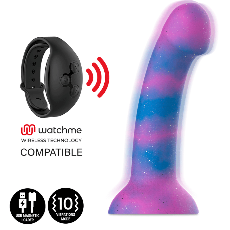 MYTHOLOGY - DION GALACTIC DILDO M - VIBRATOR WATCHME WIRELESS TECHNOLOGY COMPATIBLE - Kink&Play