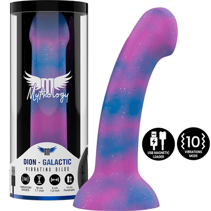 MYTHOLOGY - DION GALACTIC DILDO M - VIBRATOR WATCHME WIRELESS TECHNOLOGY COMPATIBLE - Kink&Play