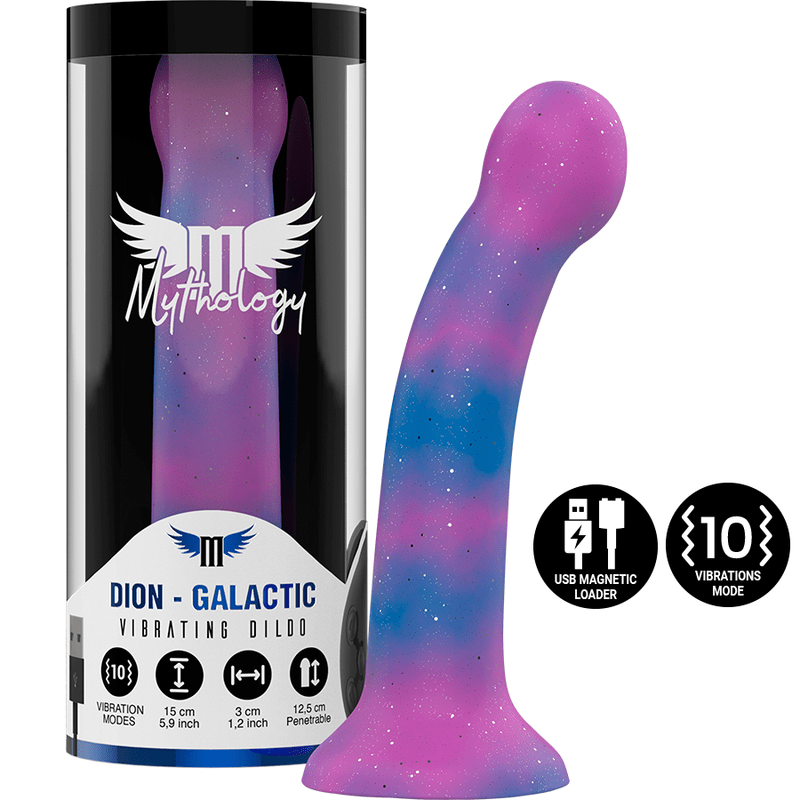 MYTHOLOGY - DION GALACTIC DILDO S - VIBRATOR WATCHME WIRELESS TECHNOLOGY COMPATIBLE - Kink&Play