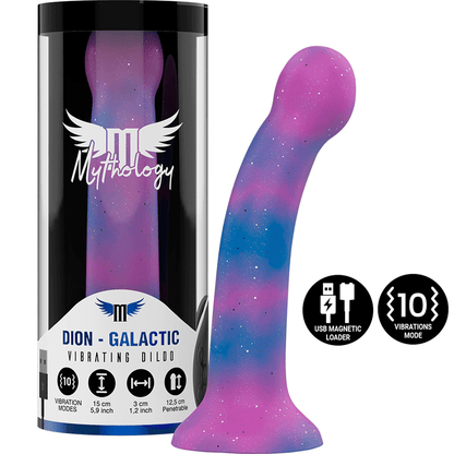 MYTHOLOGY - DION GALACTIC DILDO S - VIBRATOR WATCHME WIRELESS TECHNOLOGY COMPATIBLE - Kink&Play