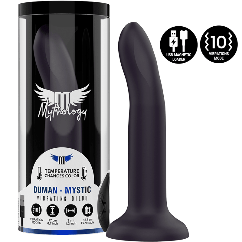 MYTHOLOGY - DUMAN MYSTIC DILDO M - VIBRATOR COMPATIBLE WITH WATCHME WIRELESS TECHNOLOGY - Kink&Play