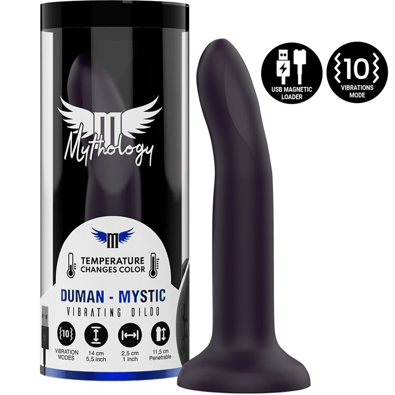 MYTHOLOGY DUMAN MYSTIC DILDO S - VIBRATOR WATCHME WIRELESS TECHNOLOGY COMPATIBLE - Kink&Play