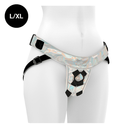 MYTHOLOGY - FANTASY HARNESS - IRIDESCENT HARNESS L/XL - Kink&Play