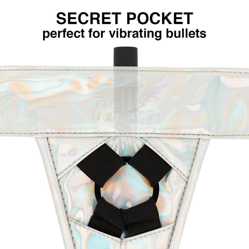 MYTHOLOGY - FANTASY HARNESS - IRIDESCENT HARNESS S/M - Kink&Play