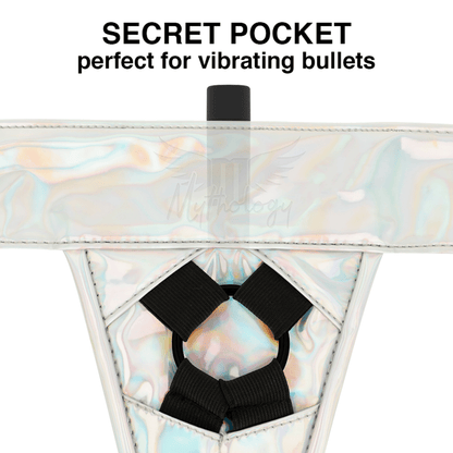 MYTHOLOGY - FANTASY HARNESS - IRIDESCENT HARNESS S/M - Kink&Play