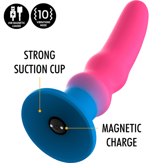 MYTHOLOGY - KUNO UTOPIA DILDO M - VIBRATOR COMPATIBLE WITH WATCHME WIRELESS TECHNOLOGY - Kink&Play