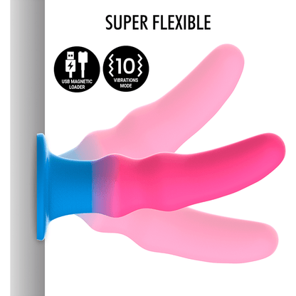 MYTHOLOGY - KUNO UTOPIA DILDO M - VIBRATOR COMPATIBLE WITH WATCHME WIRELESS TECHNOLOGY - Kink&Play