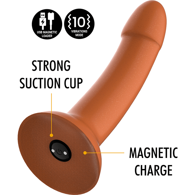 MYTHOLOGY - RUNE ROYAL DILDO M - VIBRATOR WATCHME WIRELESS TECHNOLOGY COMPATIBLE - Kink&Play