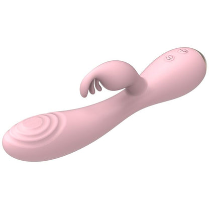 NALONE - MAGIC STICK VIBRATOR WITH RABBIT - LIGHT PINK - Kink&Play