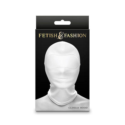 NS NOVELTIES - FETISH & FASHION CLOSED HOOD NYLON WHITE - Kink&Play
