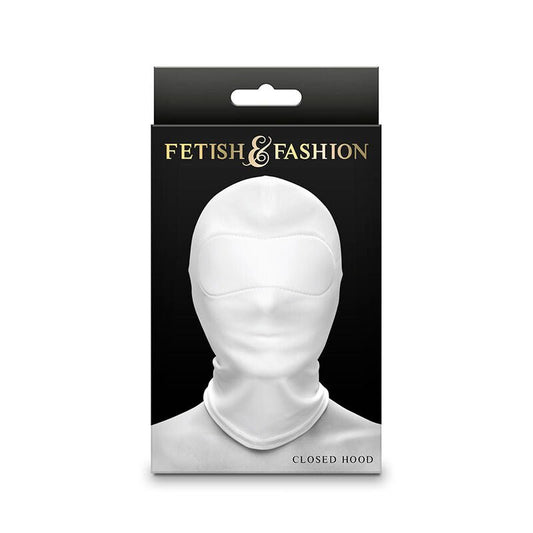 NS NOVELTIES - FETISH & FASHION CLOSED HOOD NYLON WHITE - Kink&Play