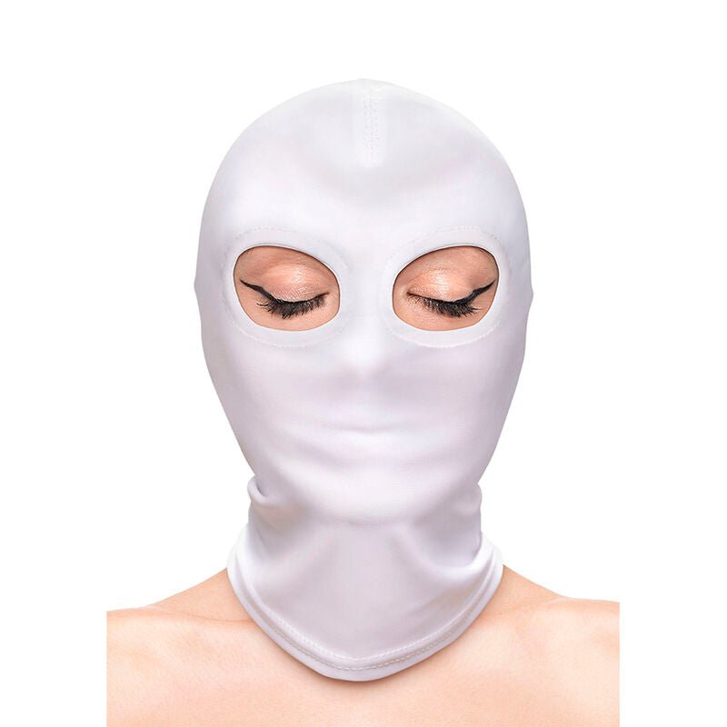 NS NOVELTIES - FETISH & FASHION EYES HOOD NYLON WHITE - Kink&Play