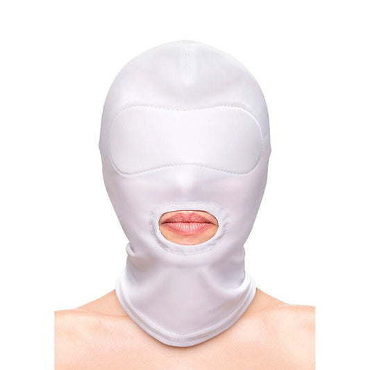 NS NOVELTIES - FETISH & FASHION MOUTH HOOD NYLON WHITE - Kink&Play