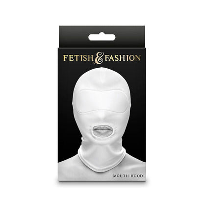NS NOVELTIES - FETISH & FASHION MOUTH HOOD NYLON WHITE - Kink&Play