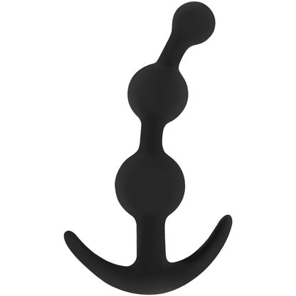 OHMAMA - CURVED SILICONE ANAL PLUG 13 CM - Kink&Play