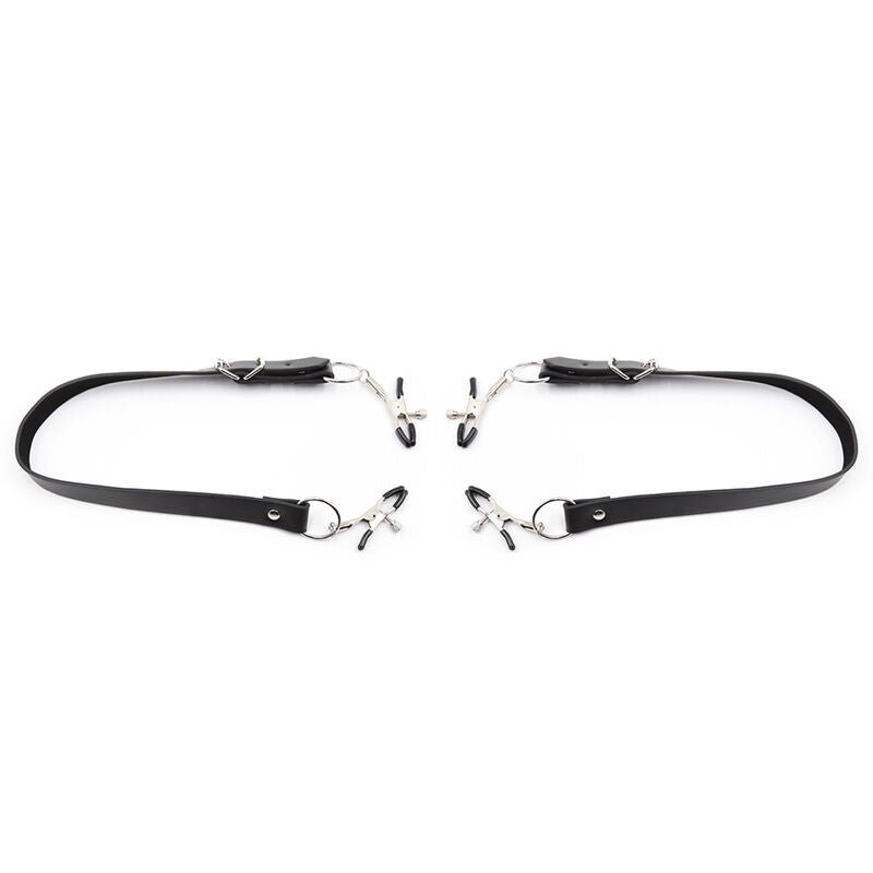 OHMAMA FETISH - CLITORIS CLAMPS WITH LEG STRAPS - Kink&Play