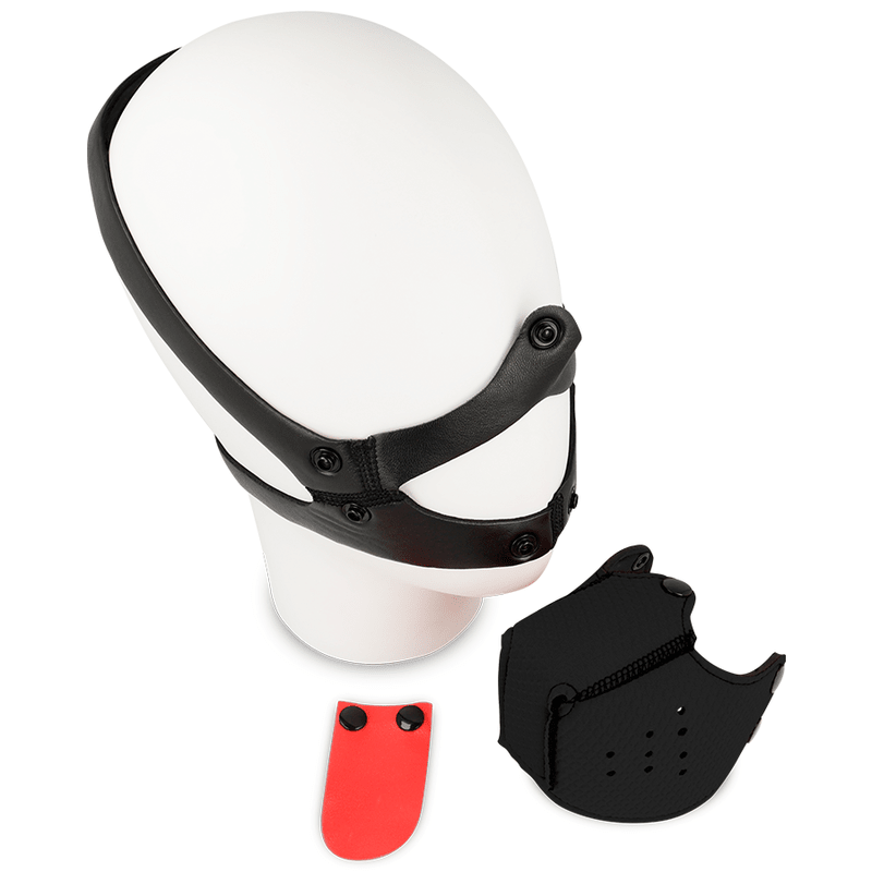 OHMAMA FETISH DOG MUZZLE - BLACK - Kink&Play