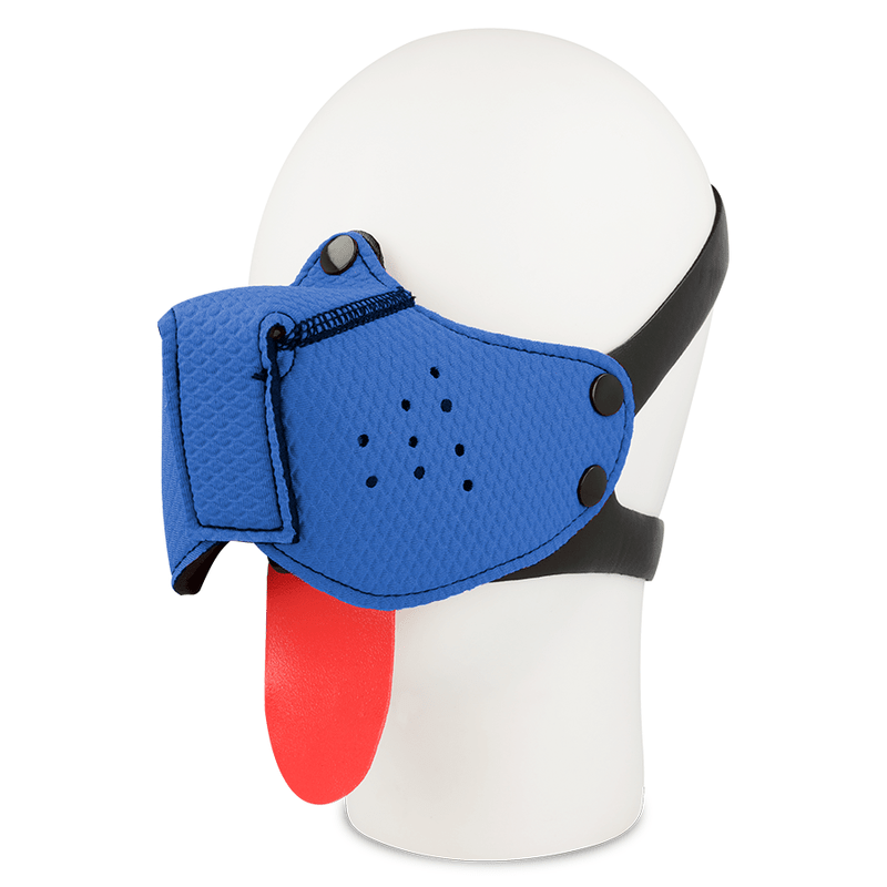 OHMAMA FETISH DOG MUZZLE - BLUE - Kink&Play