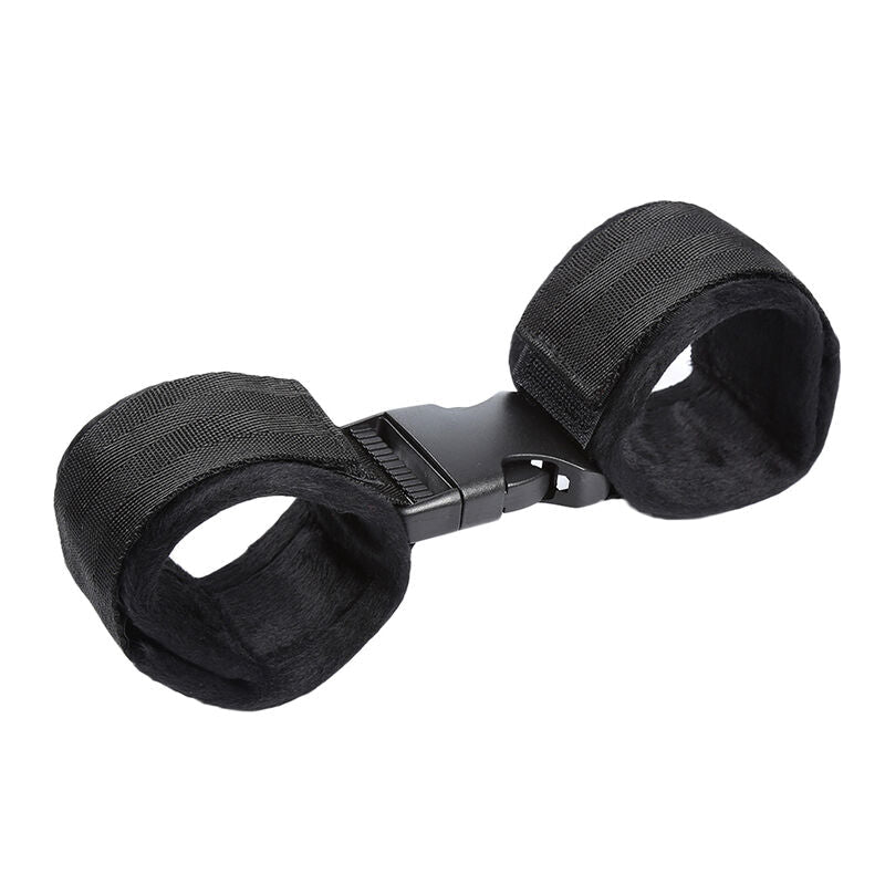 OHMAMA FETISH - HOOK AND LOOP FASTENER NYLON WRIST RESTRAINTS - Kink&Play
