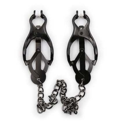 OHMAMA FETISH - JAPANESE NIPPLE Clamps WITH BLACK CHAIN - Kink&Play