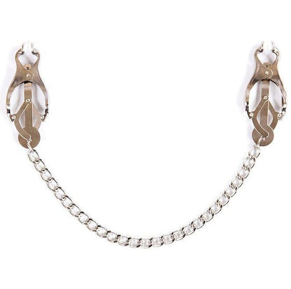 OHMAMA FETISH - METAL CLAMPS WITH CHAIN - Kink&Play
