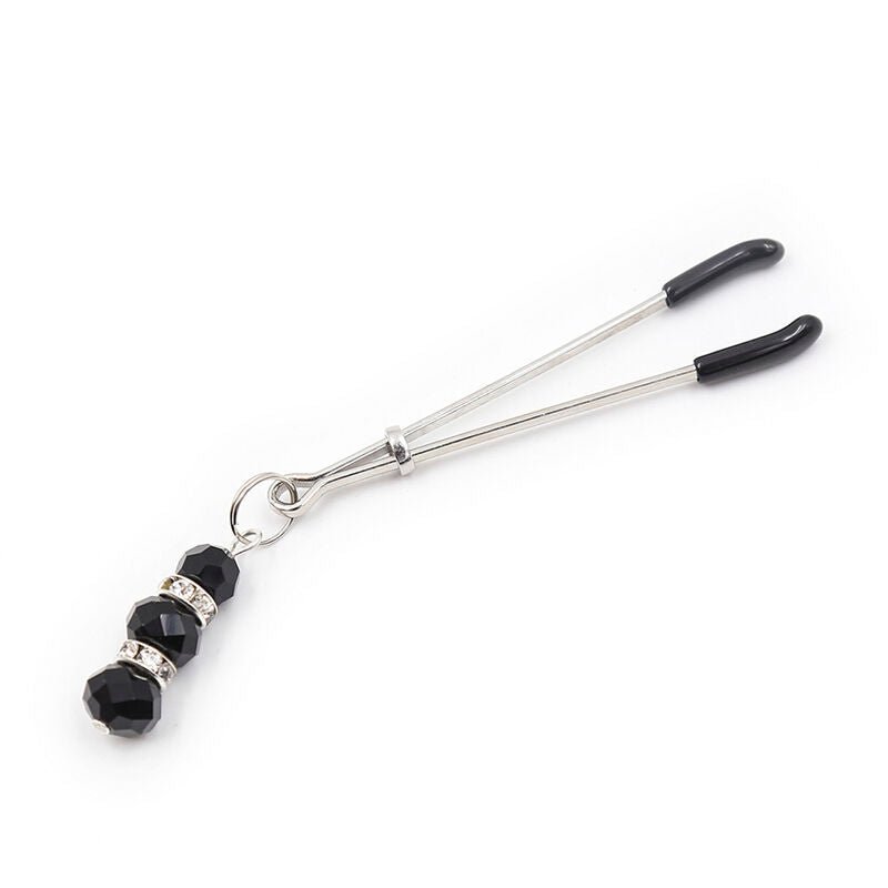 OHMAMA FETISH - NIPPLE Clamps WITH CRYSTAL STONES - Kink&Play