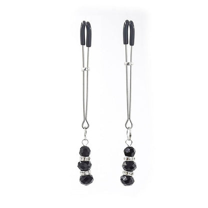 OHMAMA FETISH - NIPPLE Clamps WITH CRYSTAL STONES - Kink&Play