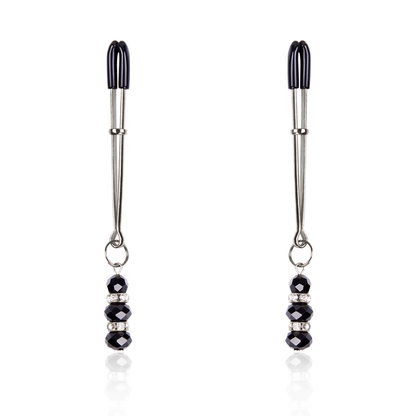 OHMAMA FETISH - NIPPLE Clamps WITH CRYSTAL STONES - Kink&Play