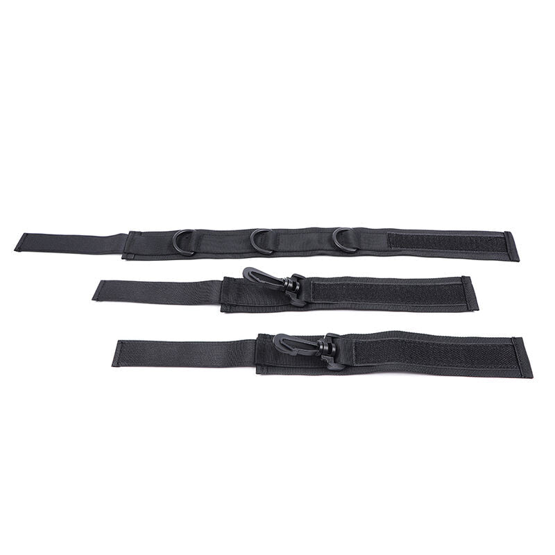 OHMAMA FETISH - NYLON HANDCUFFS AND COLLAR - Kink&Play
