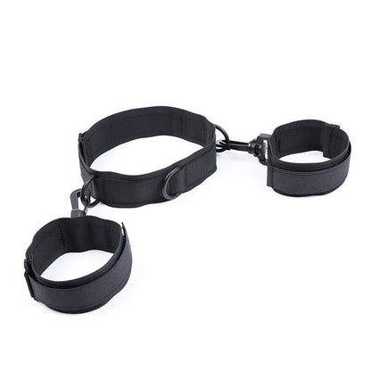 OHMAMA FETISH - NYLON HANDCUFFS AND COLLAR - Kink&Play