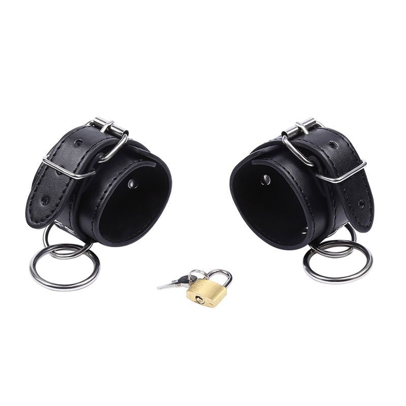 OHMAMA FETISH - O - RING LOCKED WRIST RESTRAINTS - Kink&Play