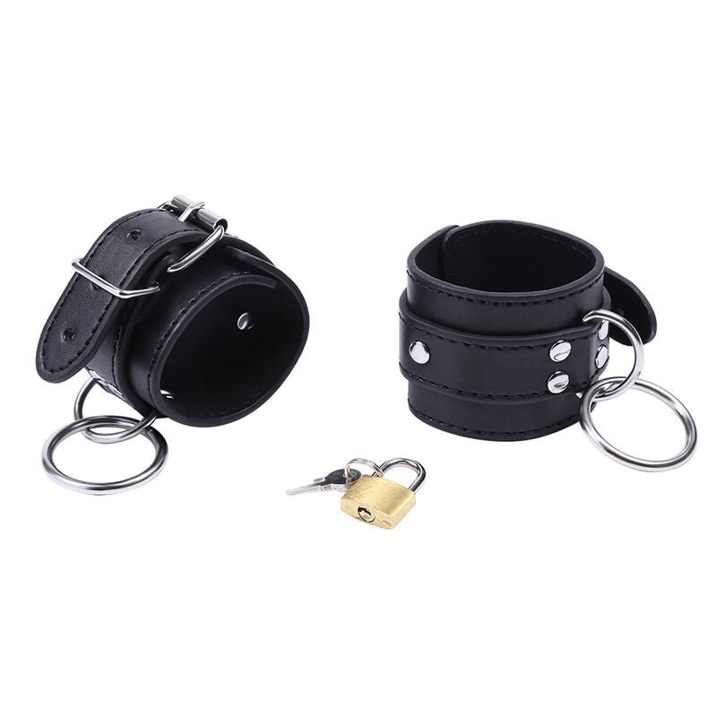 OHMAMA FETISH - O - RING LOCKED WRIST RESTRAINTS - Kink&Play