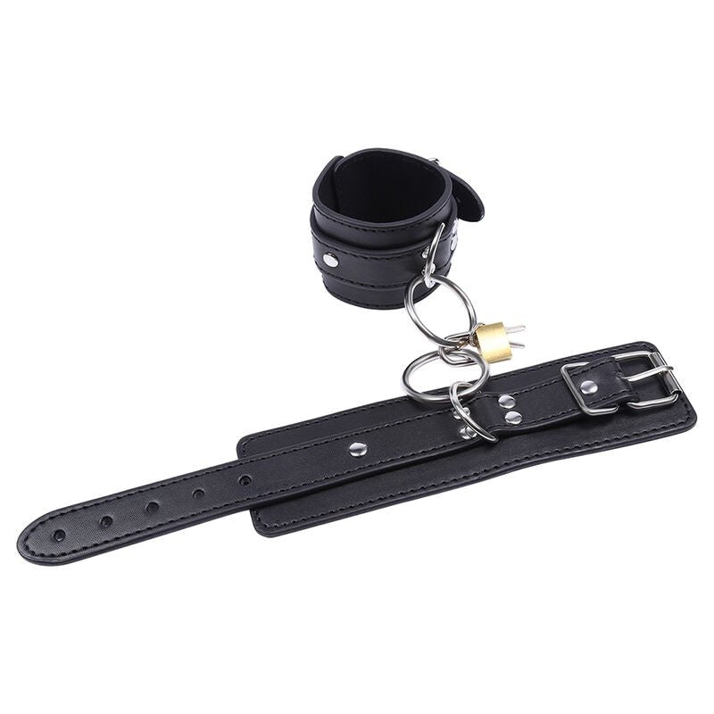 OHMAMA FETISH - O - RING LOCKED WRIST RESTRAINTS - Kink&Play
