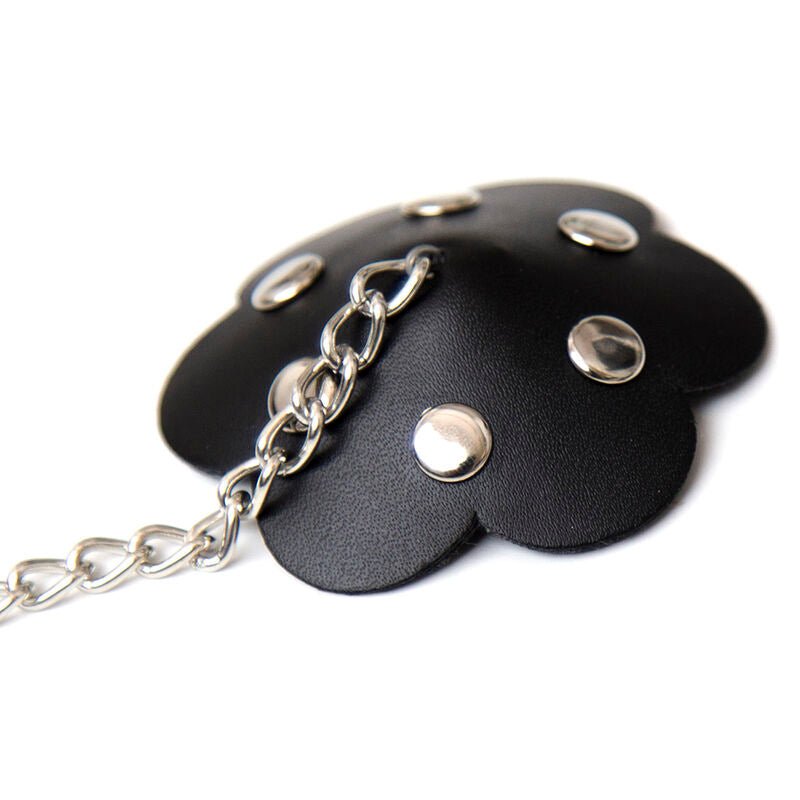 OHMAMA FETISH - PETAL NIPPLE SHIELD WITH CHAIN - Kink&Play