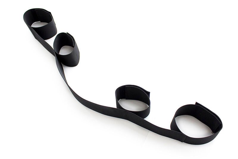 OHMAMA FETISH - SPREADER SOFT BAR FULL NYLON WRIST RESTRAINTS - Kink&Play