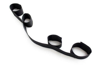 OHMAMA FETISH - SPREADER SOFT BAR FULL NYLON WRIST RESTRAINTS - Kink&Play