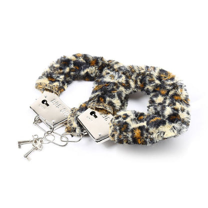 OHMAMA FETISH - VELVETEEN FURLINED METAL WRIST CUFFS - Kink&Play