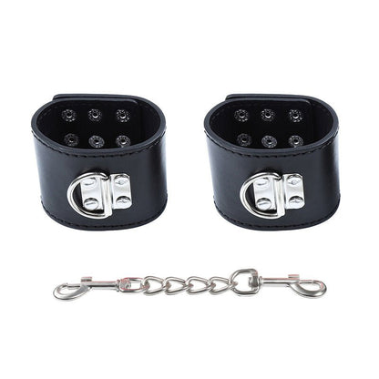 OHMAMA FETISH - WRIST RESTRAINTS SNAP FASTEN METAL - Kink&Play