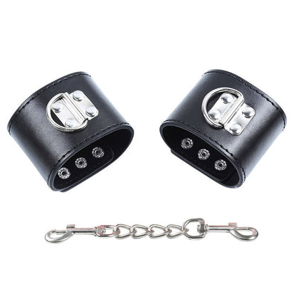 OHMAMA FETISH - WRIST RESTRAINTS SNAP FASTEN METAL - Kink&Play