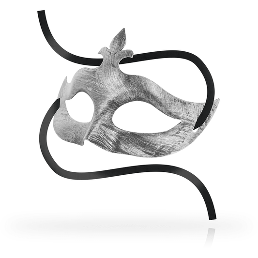 OHMAMA - MASKS FLOWER DE LIS SILVER MASK - Kink&Play