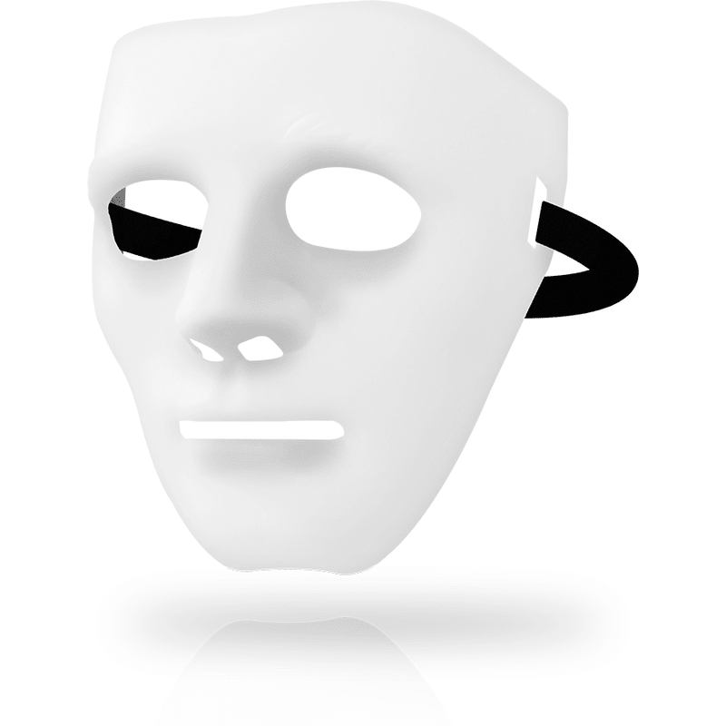 OHMAMA - MASKS WHITE MASK ONE SIZE - Kink&Play