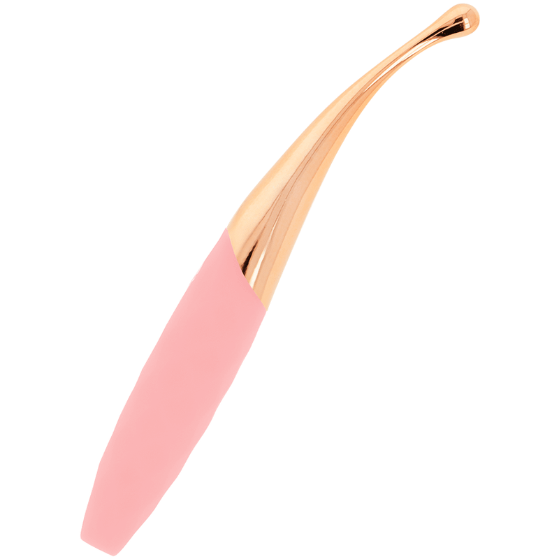 OHMAMA - RECHARGEABLE CLITORIS STIMULATOR 36 PINK - PINKGOLD MODES - Kink&Play